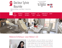 Tablet Screenshot of docteur-sylvie-bourree.com
